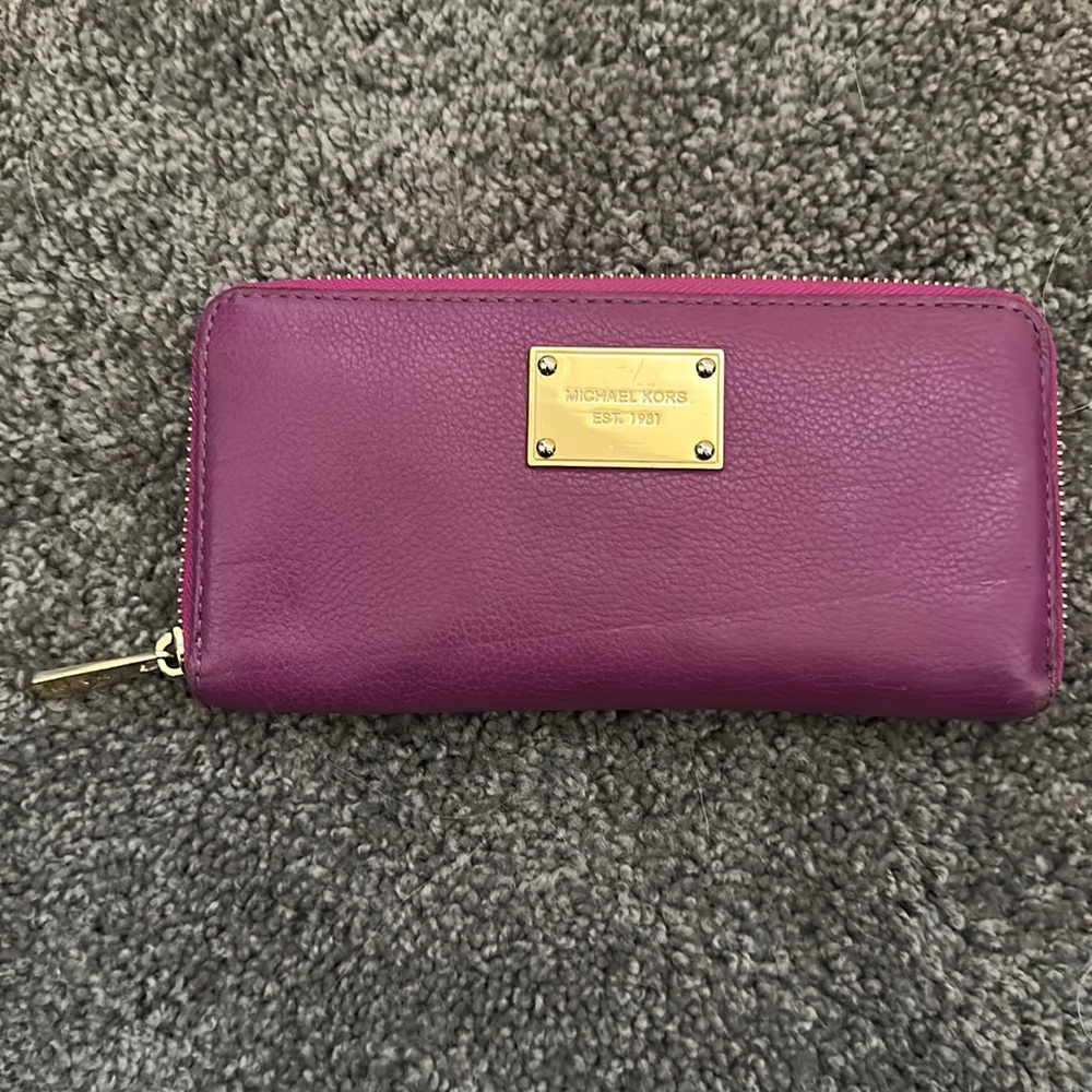 Purple, Michael Kors wallet